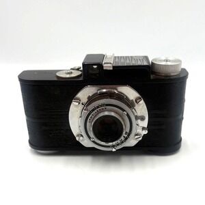 Vtg‎ Argus A 35mm Film Camera Black Bakelite Ilex Anastigmat f4.5 Lens Untested